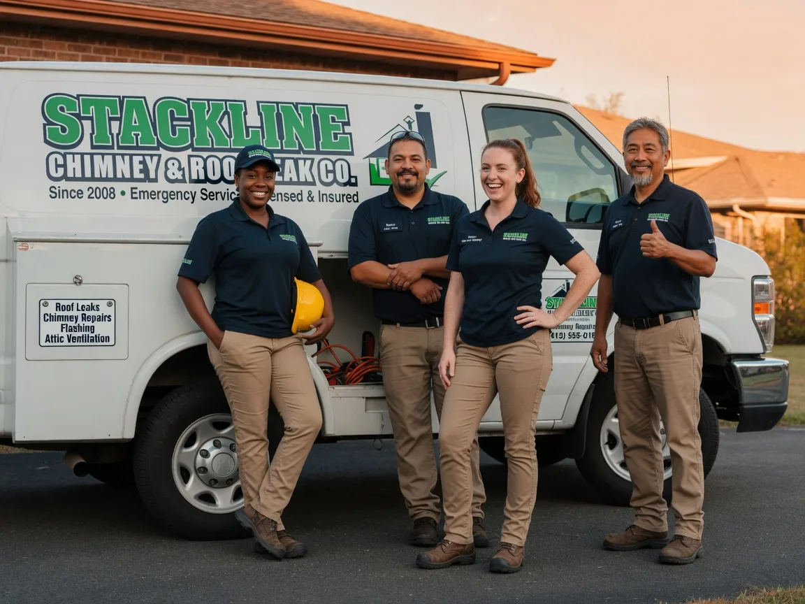 Chimney flashing repair company in Mozelle, KY